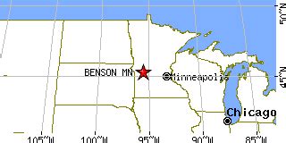 Benson, Minnesota (MN) ~ population data, races, housing & economy