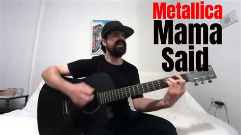 Mama Said - Metallica [Acoustic Cover by Joel Goguen] - YouTube