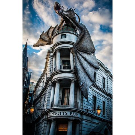 Harry Potter Gringotts Dragon Photo Print | Etsy