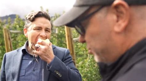 Poilievre gets international attention for apple-eating viral moment ...