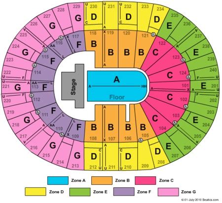 Veterans Memorial Coliseum Seat Map - Maps For You