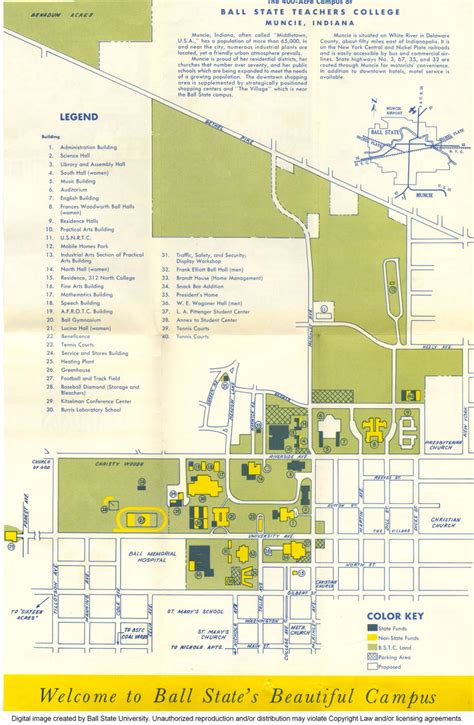 Ball State Campus Map - Campus Map