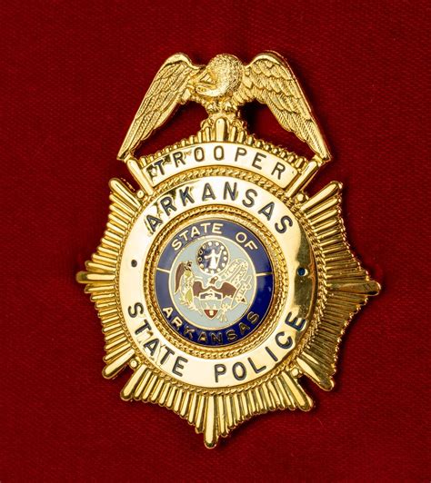 ARKANSAS STATE POLICE BADGE (2)