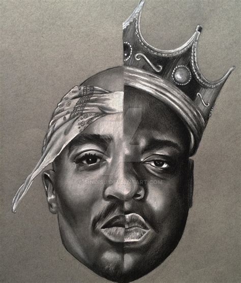 Tupac / Biggie by sindisj on DeviantArt