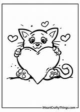 Heart Shape Coloring Pages Printable sketch template