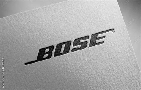 Bose logo icon paper texture Stock Photo | Adobe Stock