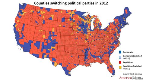 How the red and blue map evolved over the past century | America Magazine