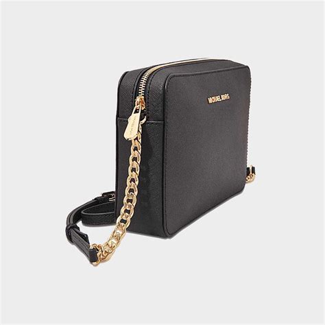 MICHAEL Michael Kors Jet Set Travel Large Ew Crossbody Bag in Black - Lyst