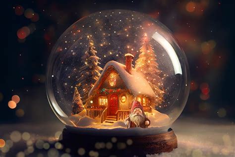 Download Snow Globe, Pine Trees, Christmas. Royalty-Free Stock Illustration Image - Pixabay