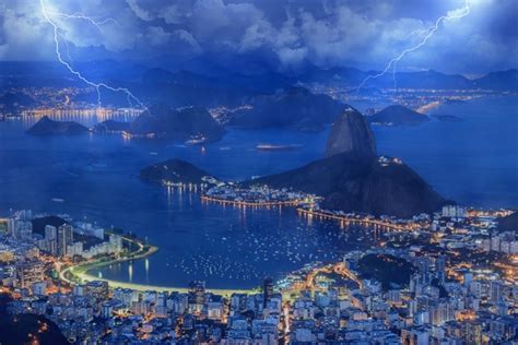 Stormy weather in Rio de Janeiro Brazil - Photorator