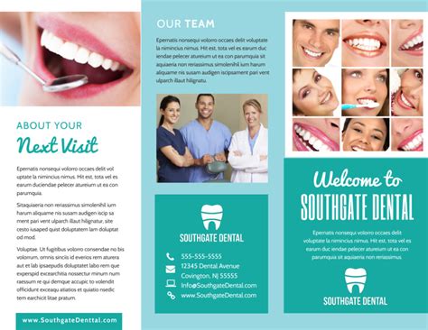 Dental Brochure Template