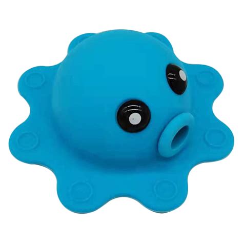 EDFRWWS Silicone Suction Cups Octopus Bath Tub Overflow Drain ...