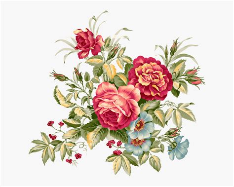 Free Vintage Flower Cliparts, Download Free Vintage Flower Cliparts png images, Free ClipArts on ...