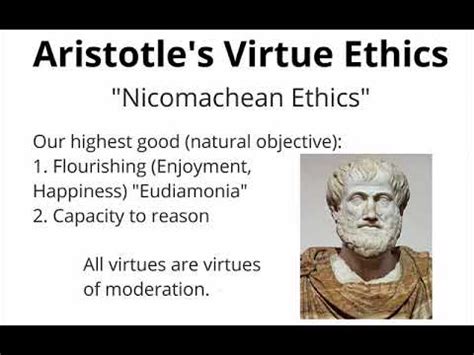 Aristotle's Virtue Ethics and Golden Mean - YouTube