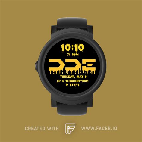 Car Show Watches - DDE DRIP - watch face for Apple Watch, Samsung Gear S3, Huawei Watch, and ...