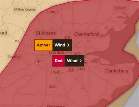 Storm Eunice: Red 'danger to life' weather warning issued for parts of ...