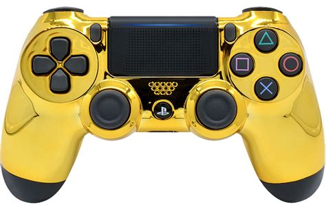 Gold Playstation 4 V2 (new version) Custom Modded Controller