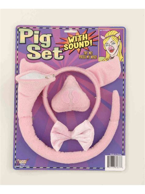 Full Pig Animal Set — Costume Super Center