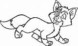 Cute Fox Coloring Sheets Printable Pages sketch template