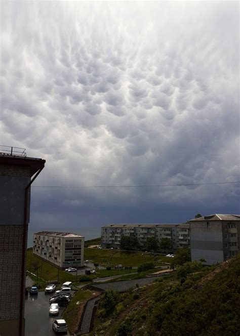 Mammatus clouds are ominous and beautiful