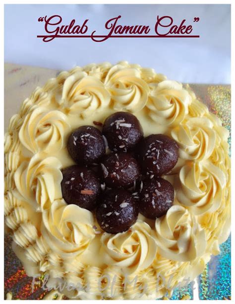 Gulab Jamun Cake | Foodwhirl