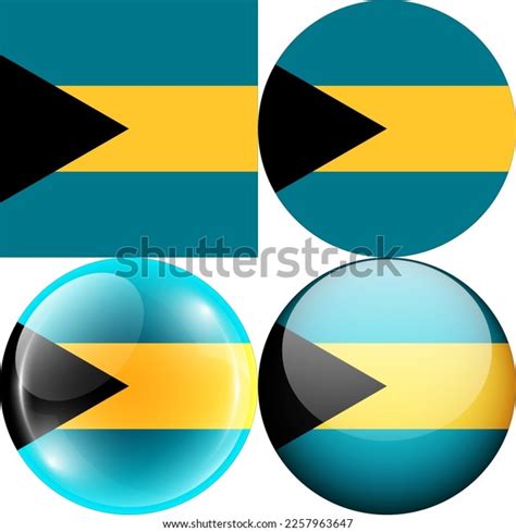 Bahamas National Flag Symbol Logo Icon Stock Vector (Royalty Free ...