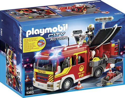 PLAYMOBIL CAMION DE BOMBEROS Y ESCALERA | ubicaciondepersonas.cdmx.gob.mx