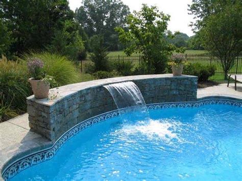 21 Ideas Of Outdoor Swimming Pool Designs With Incredible Waterfalls - Interior Design Inspirations