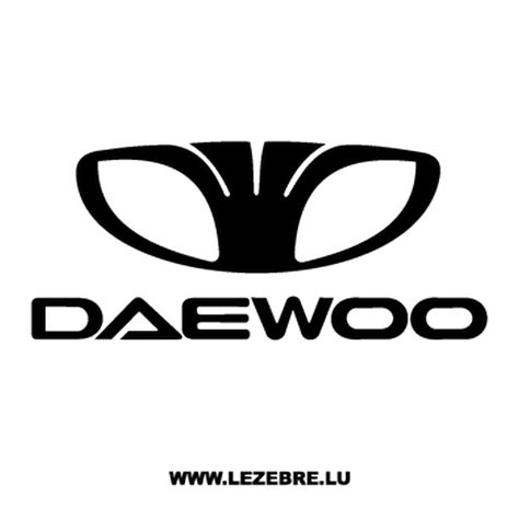 Daewoo Logo Sticker