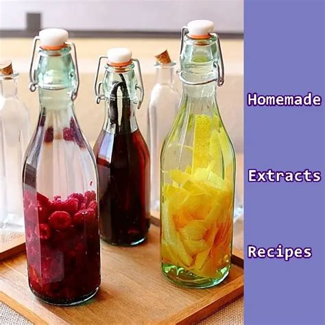 Money Saving Homemade Extracts Recipes - The Homestead Survival