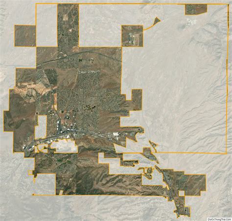 Map of Prescott Valley town