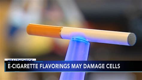 Sweet flavorings in e-cigarettes may cause damage to cells in blood ...