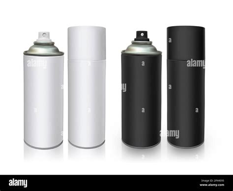 aerosol bottle isolated on white background Stock Photo - Alamy