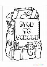 Bag Coloring Pages sketch template