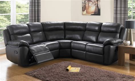 Best 30+ of Large Black Leather Corner Sofas