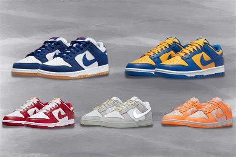 5 Nike Dunk Low releases of October 2022