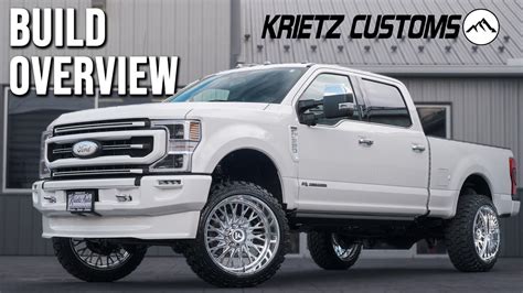 BUILD OVERVIEW: Leveled 2020 Ford F-350 | 3.5 Inch ReadyLIFT Leveling Kit | 24x12 Fittipaldi ...