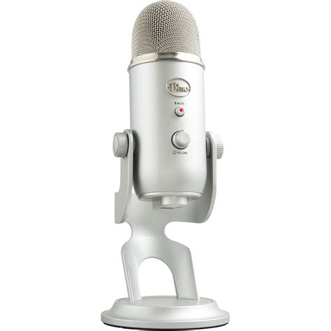 Blue Yeti USB Microphone (Silver) 988-000103 B&H Photo Video