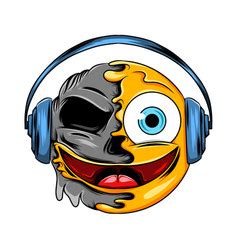 Emoji Headphones Vector Images (over 490)