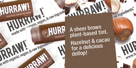 Hazelnut Tinted Lip Balm | Hurraw! | Organic, Raw + Vegan Lip Balms – Living Earth Beauty