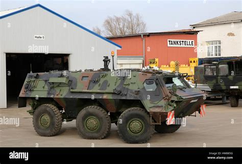 Military Vehicles Of The German Bundeswehr Can Be Seen At The Stock ...