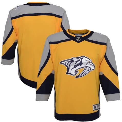 Youth Nashville Predators Yellow 2020/21 Special Edition Premier Jersey