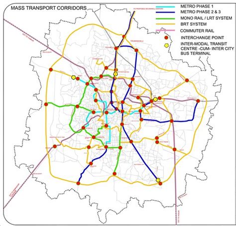 Bangalore Metro Map Phase 3 - United States Map