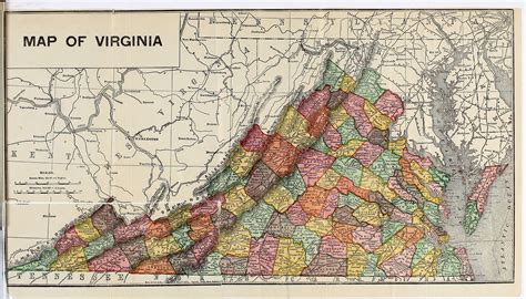 Exploring The Counties Of Virginia Map – A Comprehensive Guide - Map Of ...