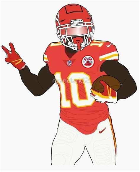 Tyreek Hill | Nfl football art, Nfl football pictures, Kansas city ...