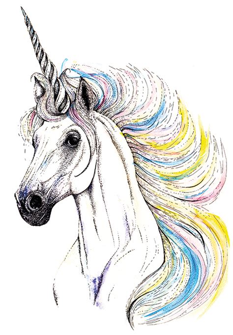 Drawing of the week: A rainbow unicorn! – Ella's Place