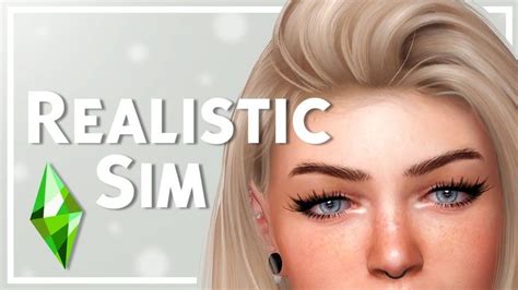 Making a Realistic Sim in The Sims 4 + CC List | Sims hair, Sims 4, Sims 4 cc skin