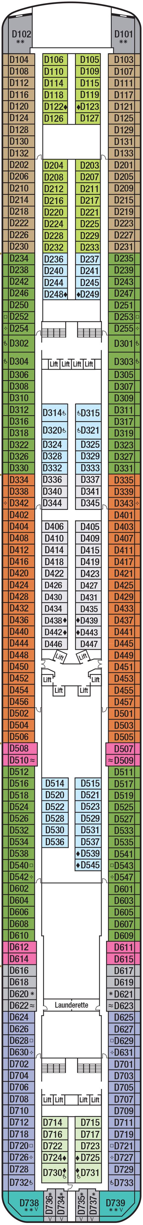 Deck Plans - P&O Britannia - Planet Cruise