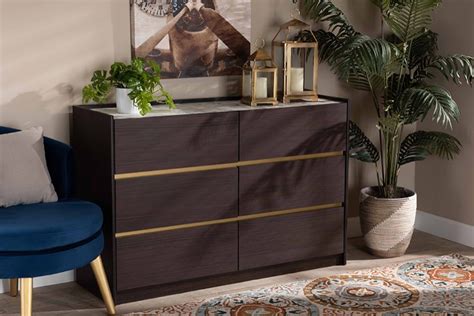 WoW | Baxton Studio Modern Walker Series Dressers | Enhance Your Living Space