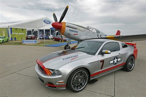 2013 Ford Mustang GT "Red Tail" Special Inspired by WWII P-51 Mustang ...